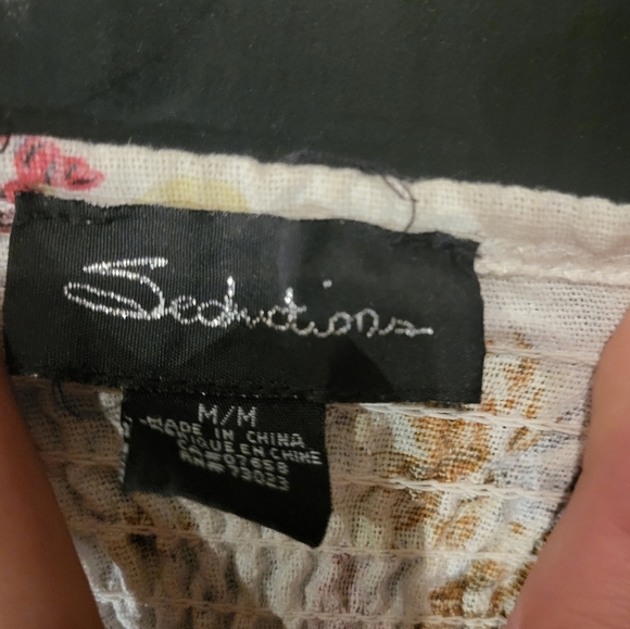 Floral Button-Down Casual Dress - Picture 3 of 7